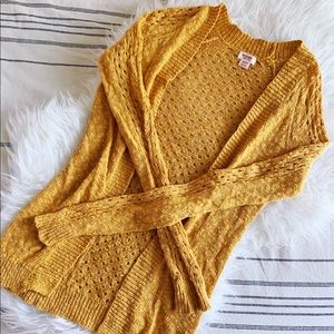 Mossimo Supply Co. Sweaters - Mustard Cardigan Mossimo Supply Co. Sweaters - Mustard Cardigan